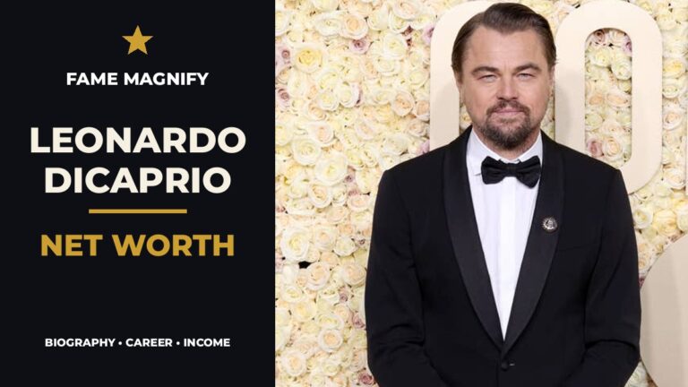 leonardo dicaprio net worth